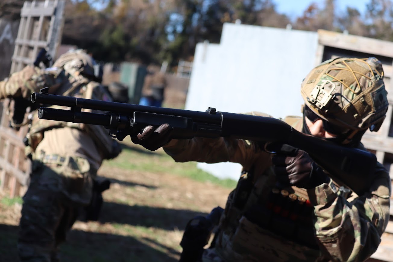 CQBエリアでのプレイ